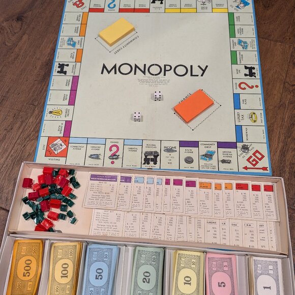 Monopoly vintage board game ca. 1975 edition - Picture 1 of 1